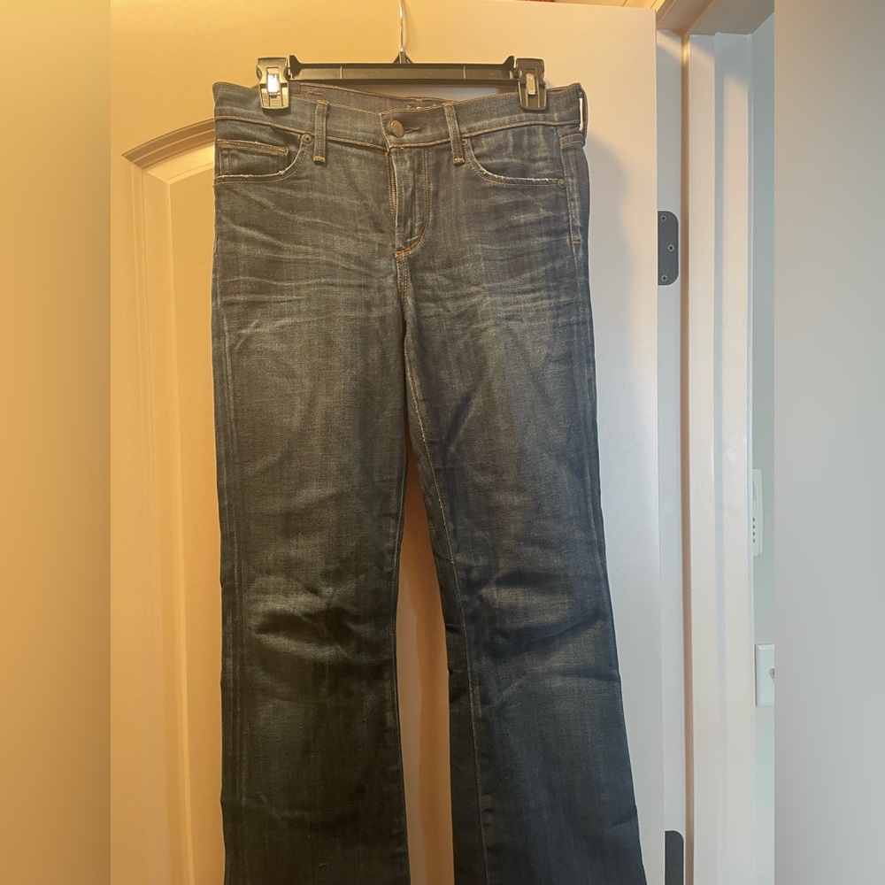 Citizens Of Humanity Dark Blue medium rise bootcut